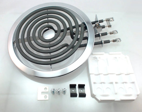 GE WB30X356 Equivalent Replacement 8 Surface Element With Ring u0026 Kit –  Therm-Coil Mfg. Co.