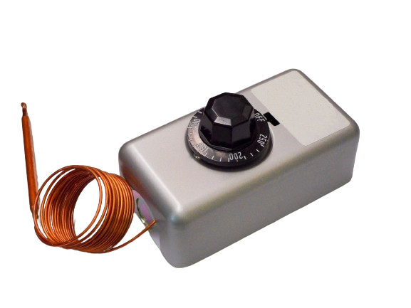 D1-5572-KE: 200°-550°F DPST Heating Line Voltage Mechanical Thermostat with General Purpose Enclosure, 120 to 480VAC