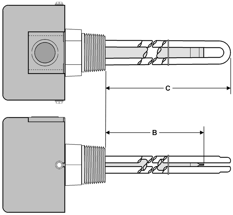 Ssn Length AQ2-1541-L-SSN Model: 1500W @ 240V 14-3/4