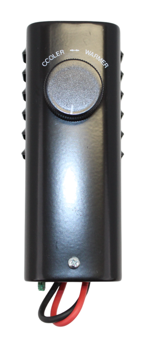 Model KT-110-SP: TPI KT110 Rugged SPST Heat Only Hard-Wire Bi-Metal Thermostat, -10°F to 100°F, 22 Amps @ 125-250 VAC Res. Special "Colder-Warmer" Dial Markings