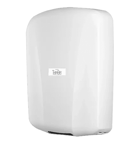ThinAir® Excel Hand Dryer with a White Polymer (ABS) Cover 110-120 VAC