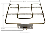 Model TC-575: Chromalox RTA Equivalent Range/Oven Broil Replacement Element, 3,000W @ 250V