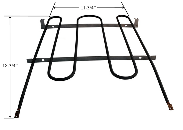 Model TC-987: Whirlpool 326795 Equivalent Range/Oven Broil Replacement Element, 3,500W @ 250V