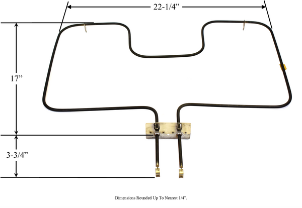 Model TC-4842: Boston Stove 43E4293 Equivalent Range/Oven Broil Replacement Element, 3,000W  @ 240V