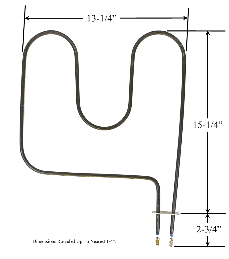 Athens E141030 / Kenmore 7620 Range/Oven Broil Replacement Element — ThermCoil Mfg. Co.