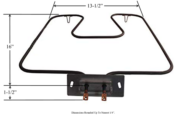 Model TC-44X5043: GE WB44X5043 Equivalent Range/Oven Bake Replacement Element, 3,000 W @ 250 V