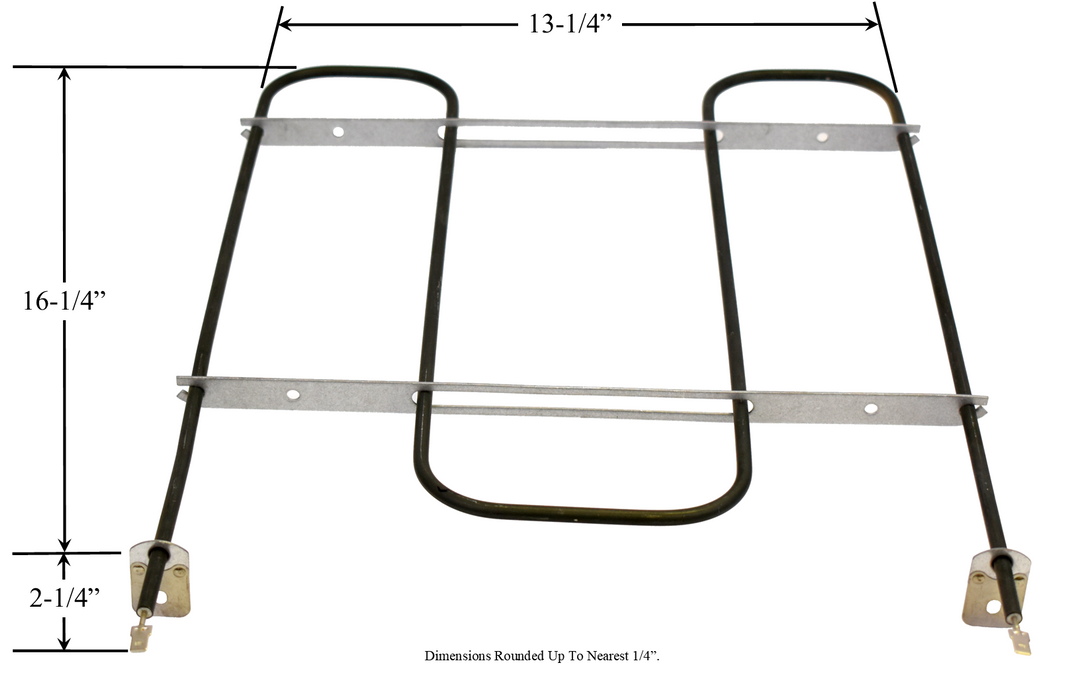 Model TC-4824:  Equivalent Range/Oven Broil Replacement Element, 3,000W @ 208W