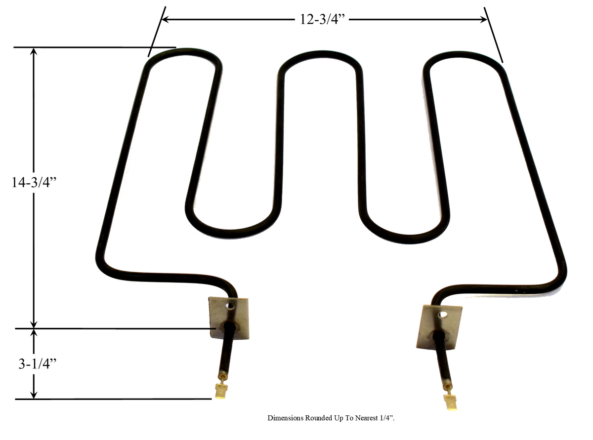 Whirlpool/Amana Y0042138 Equivalent Range/Oven Broil Element — Therm