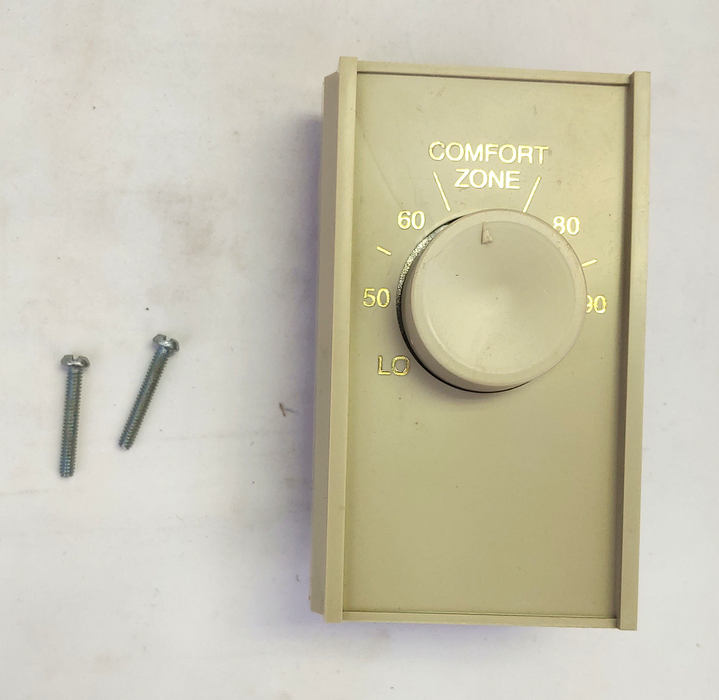 A44ANT Remote Wall-Mounted Double-Pole Room Thermostat, 50°-90°F