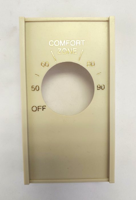 Beige Replacement Cover For Honeywell D22 Wall-Mounted Thermostat, OFF-50°-90°F
