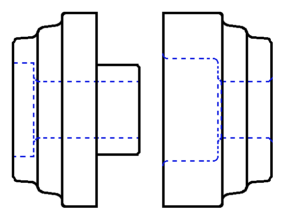 PI-B1 Ceramic Insulator (.281" I.D.) 25 Pack