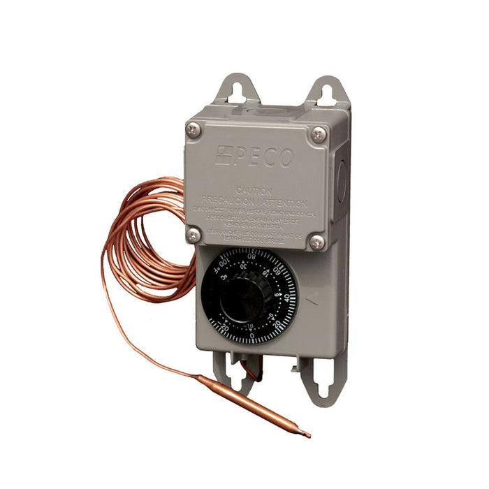 Peco TRF115-007 -30°F to 100°F SPDT Thermostat With NEMA 4X Moisture-Resistant Enclosure