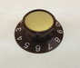 AR3-SK10M # 0-10 Brown Replacement Thermostat Dial/Knob