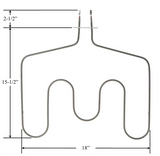 Model TC-44T10018: GE WB44T10018 Equivalent Range/Oven Bake Replacement Element, 3,410 W @ 240 V