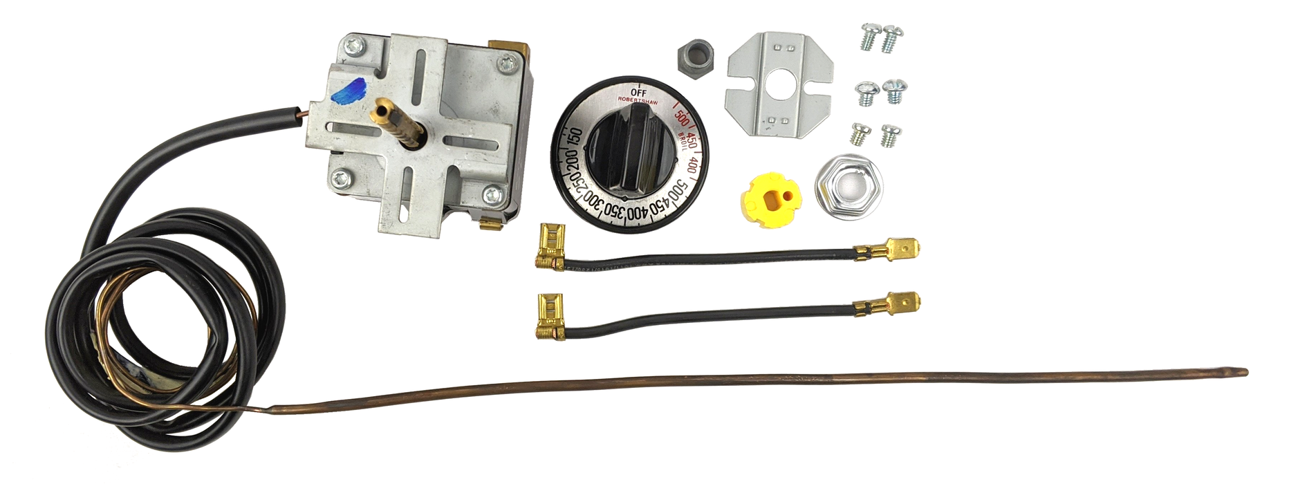 Robertshaw 6700G0001: Universal Electric Range Replacement Thermostat, 240VAC With Auto-Preheat, Variable Broil, and Pilot Light